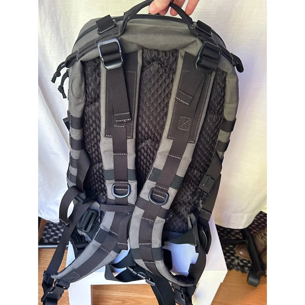Maxpedition Falcon-II Tactical Backpack Gray Foliage Green Molle Hiking Bag